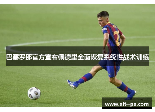 巴塞罗那官方宣布佩德里全面恢复系统性战术训练
